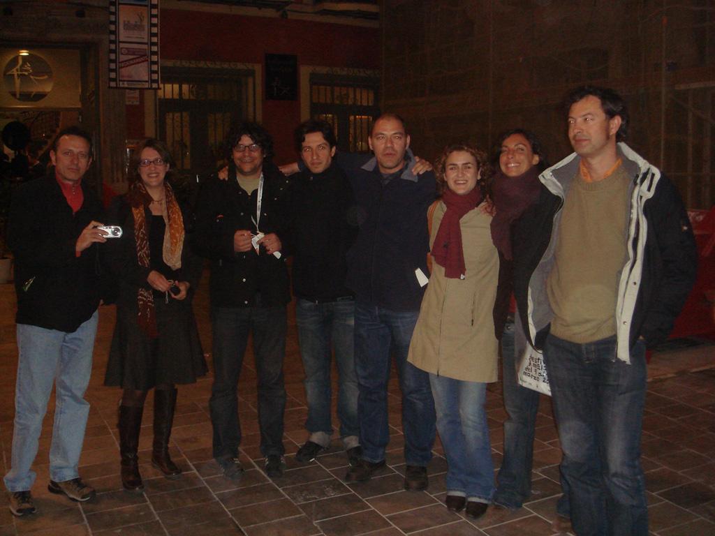 Con Santi Amodeo, Íscar, Vero... 2007