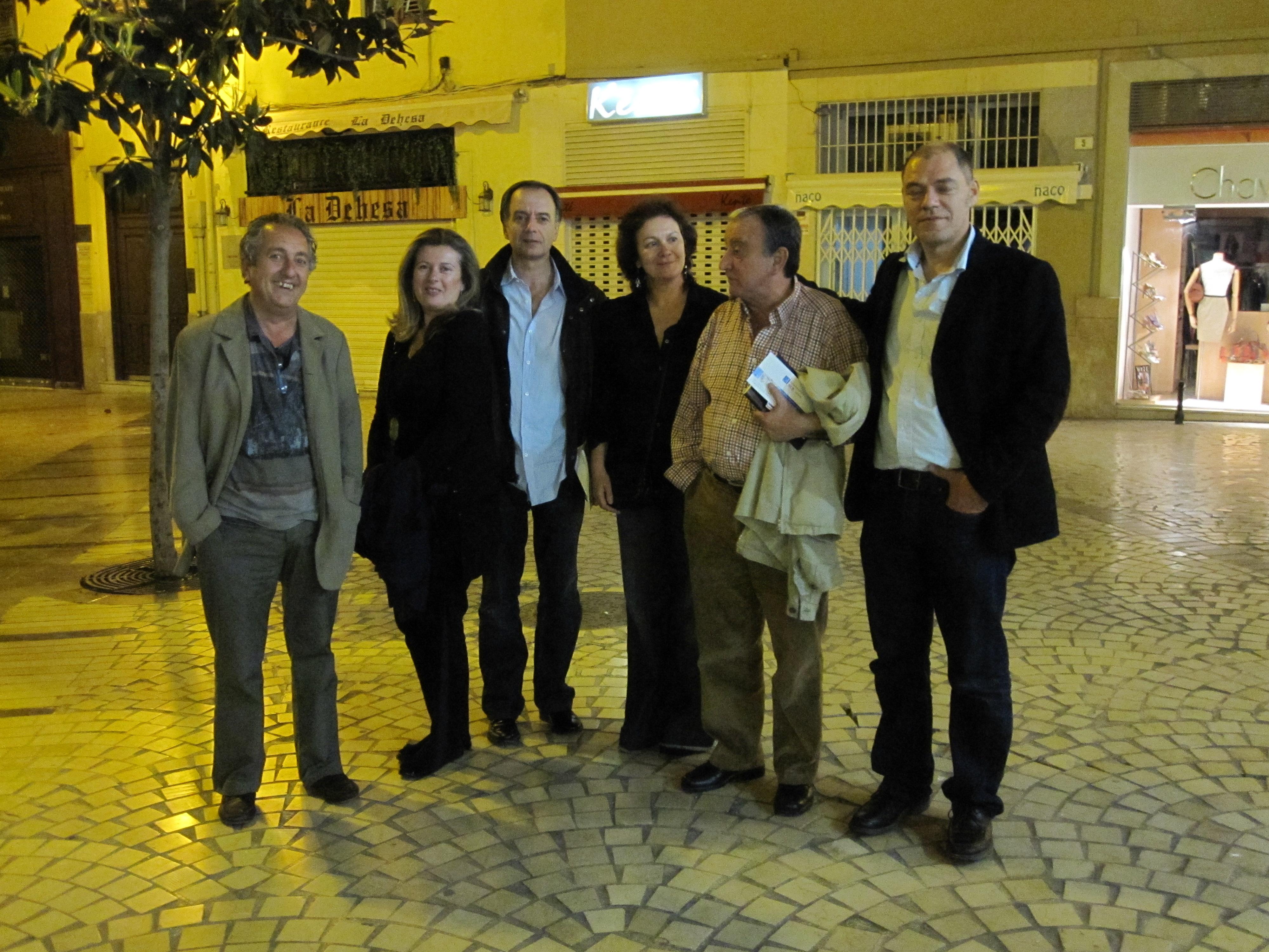 Amigos escritores, mayo 2009