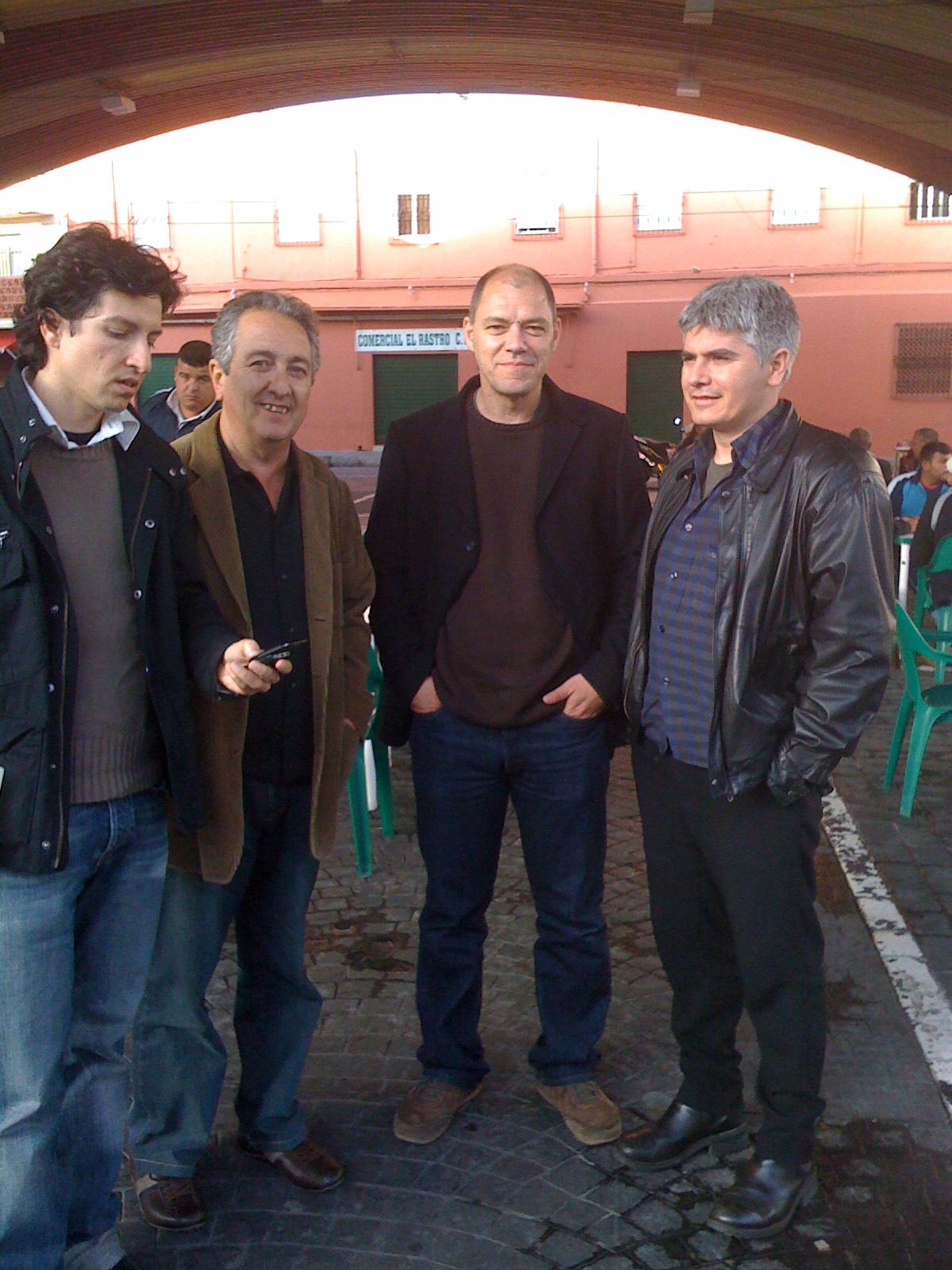 Garriga, Bonilla, Miguel Ángel y yo, Melilla, mar09